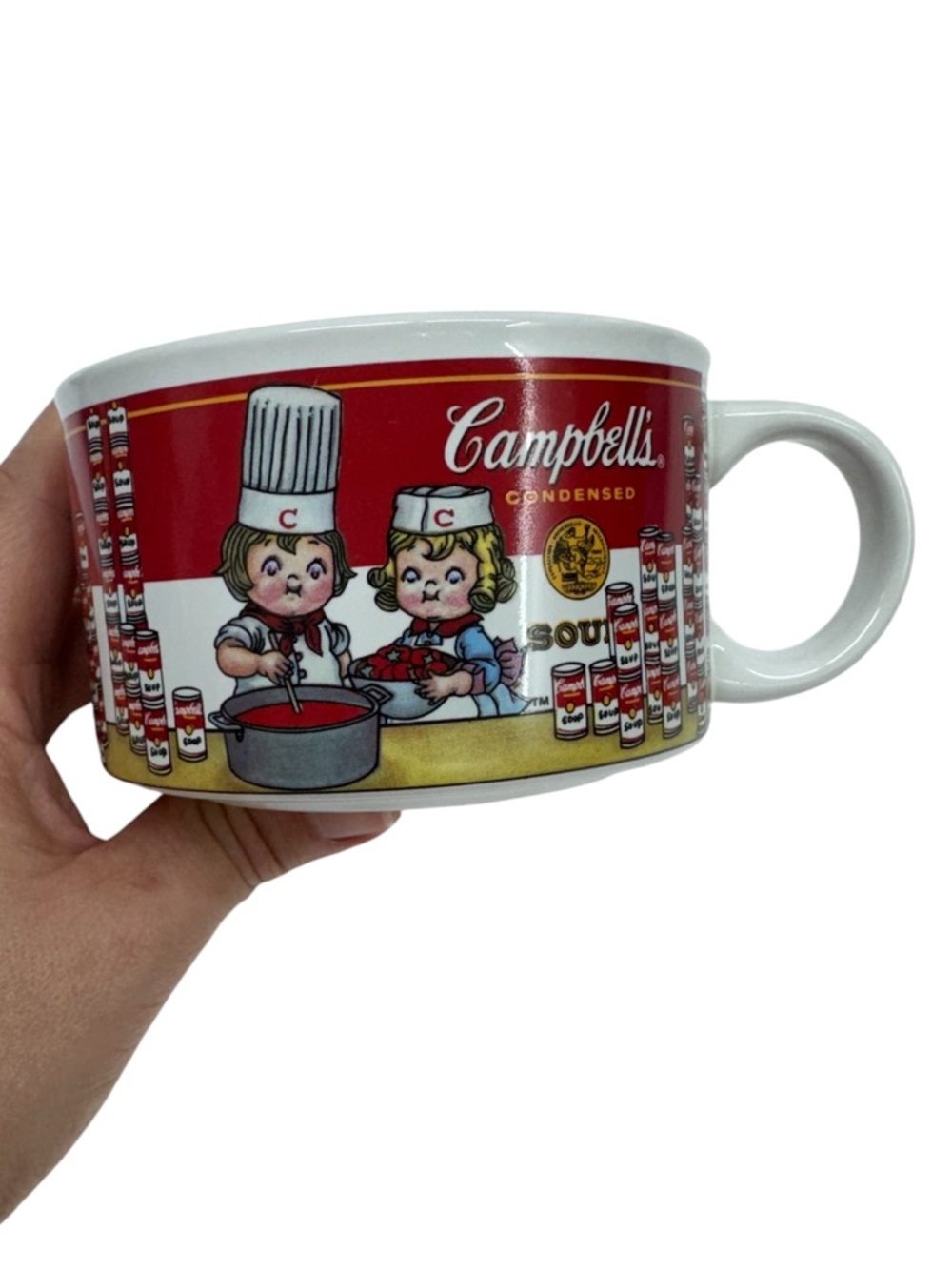 Campbell’s Red Ceramic Soup Mug